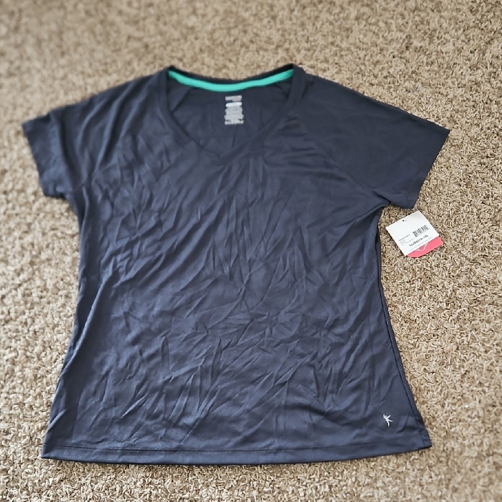 Danskin Now Short-Sleeve V-Neck Tee